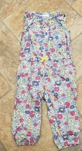 Carter's floral cotton jumpsuit